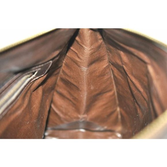 Fendi Top Handle Tobacco Zucca Print Canvas And Leather Satchel - Picture 7 of 9